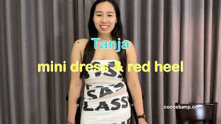 Cocostump - Tanja Mini Dress & Red Heel