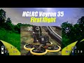HGLRC Veyron 35 First FPV flight Analog 6S ELRS 2.4G