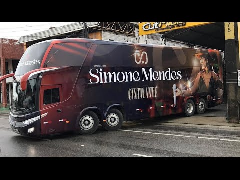 Nova Plotagem do Ônibus Simone Mendes 2023 - YouTube