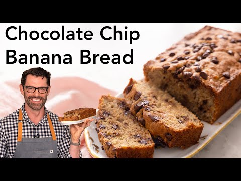 EASY Chocolate Chip Banana Bread Recipe