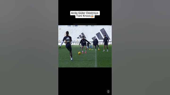 Arda Güler Destroys Toni Kroos😱 #football #realmadrid