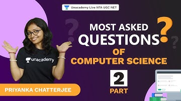 Most Asked Questions of Computer Science - Part 1 | NTA UGC NET | Priyanka