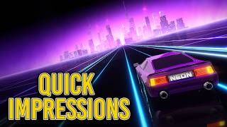 Neon Drive - Quick Impressions (review) screenshot 4