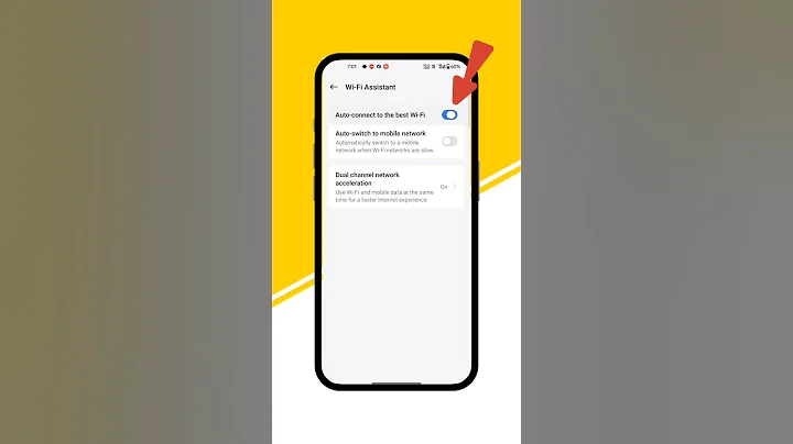 Turn Wi Fi on/off automatically #tech #oneplus #shortsvideo