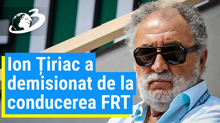 Ion Țiriac a demisionat de la conducerea Federației Române de Tenis