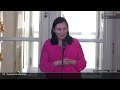 Andrea Krajniaková 19.5.2026 na zastupiteľstve v Starom Meste