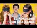 BLINDFOLDED FOOD CHALLENGE met BENTE en JOLIJN