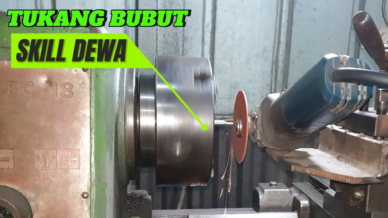 Pekerjaan Mesin Bubut - YouTube
