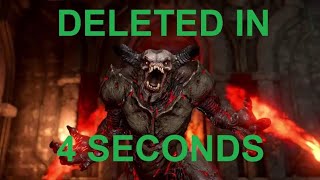 Annihilated Baron of hell in 4 seconds