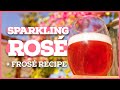 How to Make SPARKLING ROSÉ at Home + Frosé Recipe!