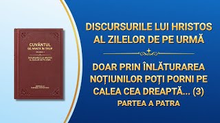 Cuvântul lui Dumnezeu „Doar prin înlăturarea noțiunilor poți porni pe calea cea dreaptă a credinței în Dumnezeu (3)” Partea a patra