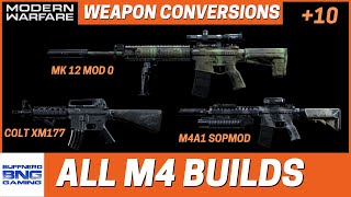 All M4 Weapon Conversions - Call Of Duty Modern Warfare