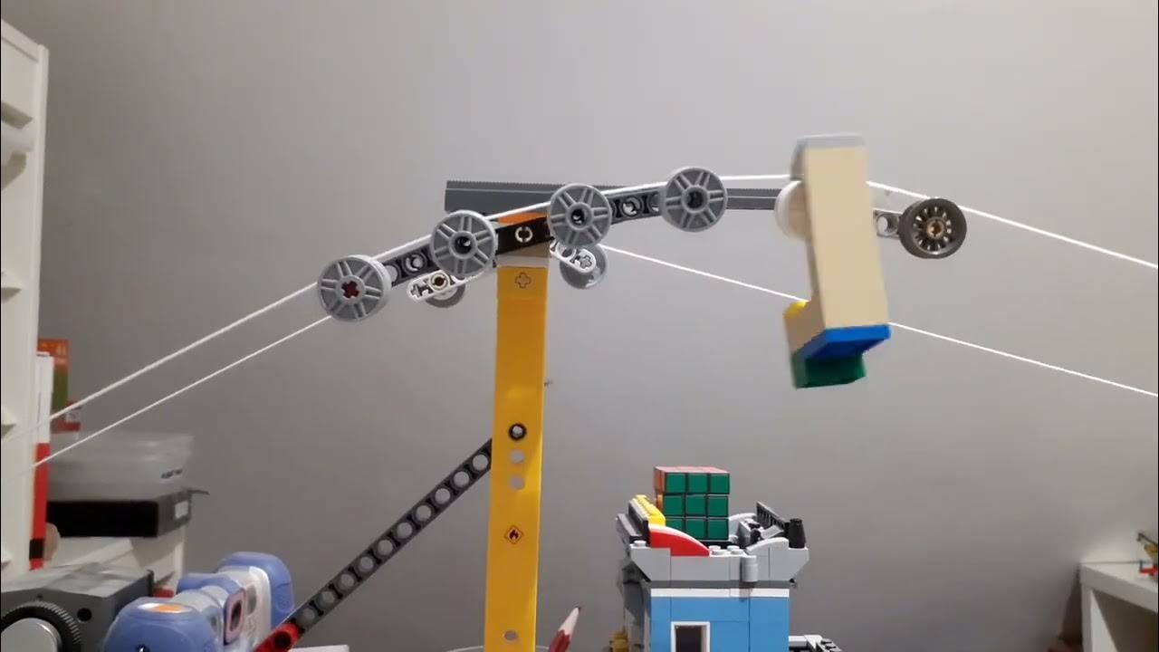 Insane lego ski lift YouTube
