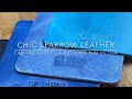 The New Carroll Alice Leather From Chic Sparrow (Plus A Comparison Of Buttered Rum and Chai)