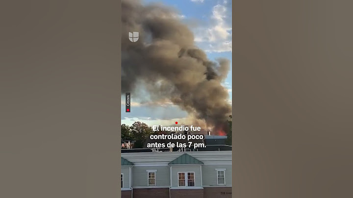 Incendio arrasa con al menos 5 casas en Newark