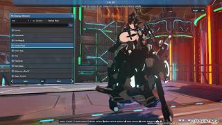 PSO2 NGS Character Creation Tutorial, Dark CAST Mia Floating Fortress