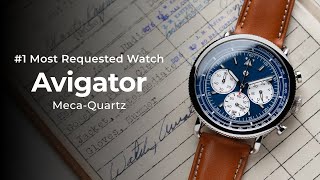 Introducing The All New Avigator Meca-Quartz 42Mm