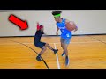 FAKE NBA PLAYER GETS EXPOSED.. 1V1 BASKETBALL CRAZY ANKLE BREAKERS!!!