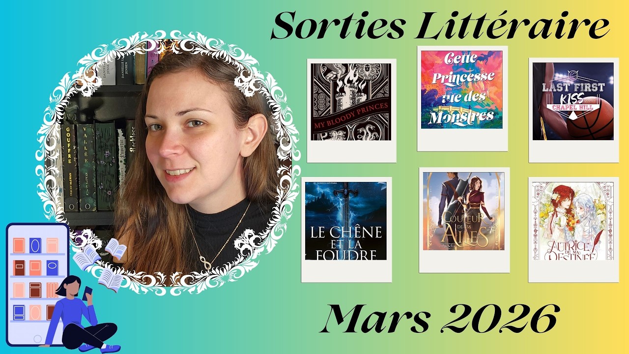 📱Sorties Littéraire📖 / Mars 2026