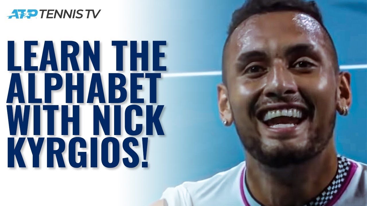 Learn the Alphabet With Nick Kyrgios!