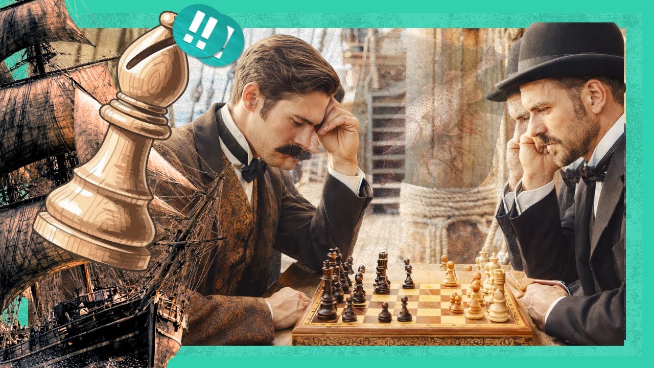 شطرنج سنة 1886 | مستحيل تشوف النقلة.