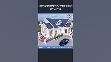 Vẻ Đẹp Sang Trọng Nhà Vườn Mái Thái Tân Cổ Điển #shorts #vichome