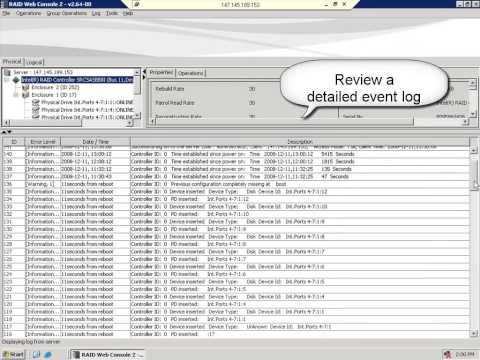 Intel® RAID Web Console 2 | Deskshop Tecnologia®