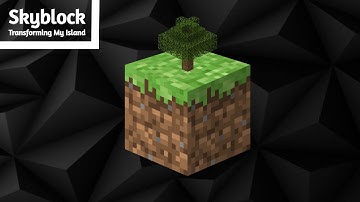 Transforming my Hypixel Skyblock Island (Pt. 1)