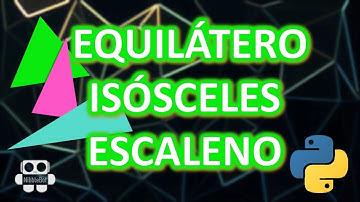 🐍 DETERMINAR SI UN TRIANGULO ES EQUILÁTERO, ISÓSCELES O ESCALENO ¶ PYTHON