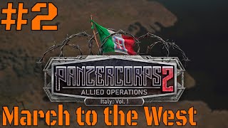 March to the West #2 Panzer Corps 2 - Allied Operations : Italy