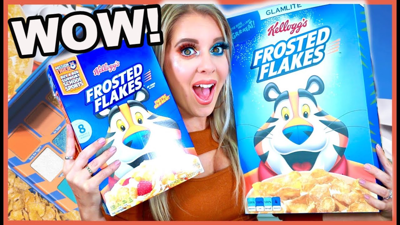 NEW! GLAMLITE X KELLOGG'S FROSTED FLAKES FULL COLLECTION IS IT