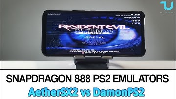 AetherSX2 vs DamonPS2 Pro Resident Evil Outbreak Gameplay/Snapdragon 888 Best Settings 60FPS