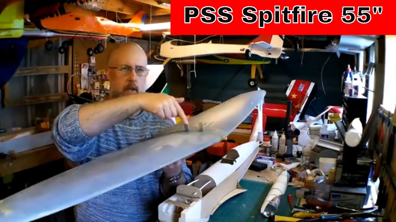 Cambrian Model Company PSS Spitfire 55" pt7 YouTube