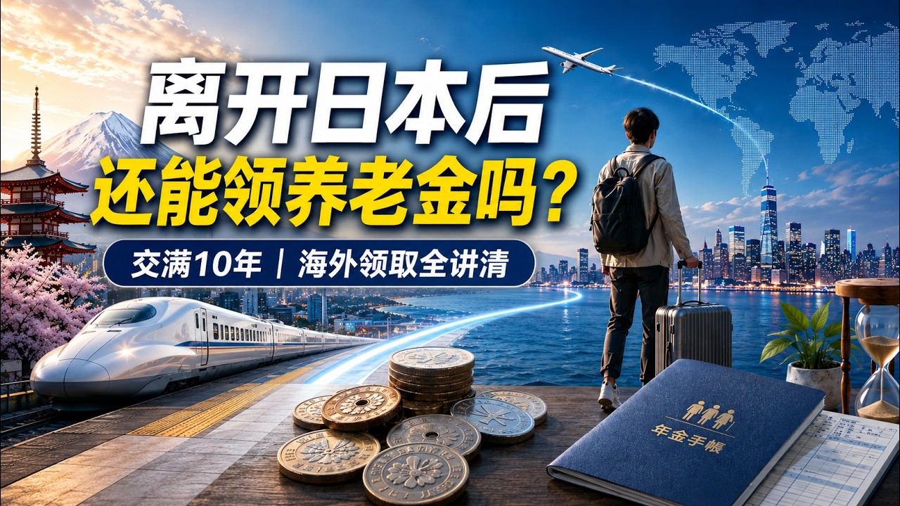 离开日本后，交满10年年金，真的能在海外领取日本养老金吗？