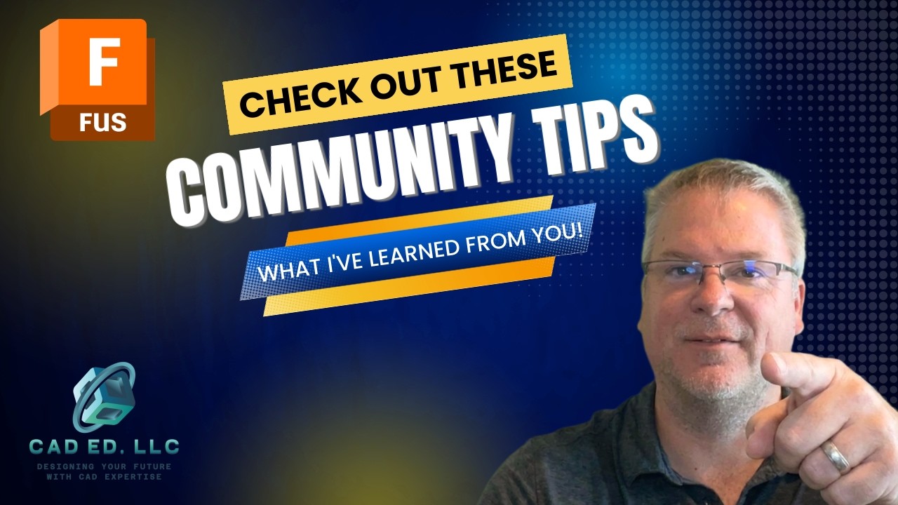 Community Tips - What I've learned from you!