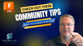 What I learned from these Community Fusion Tips
