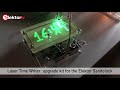 Arduino controlled laser time writer