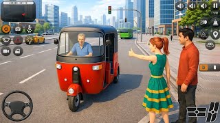 Tuk Tuk Auto Rickshaw Driving Simulator 2026 | New Auto Rickshaw| @techgameworld #techgameworld screenshot 2