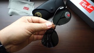 Review Ray-Ban RB3025 004 58 62 classic gunmetal G15 polarized lenses & how to spot a fake