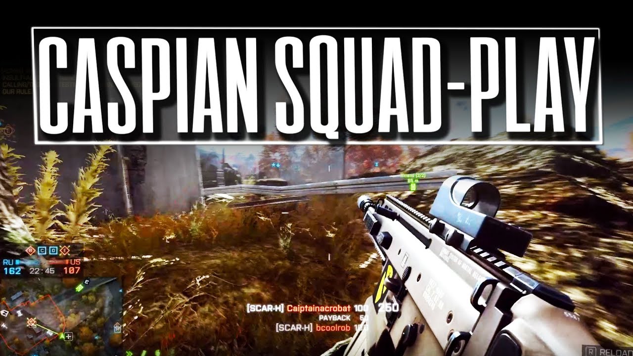 CASPIAN BORDER SQUAD PLAY - Battlefield 4