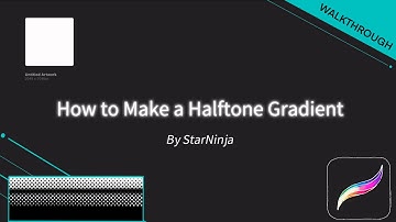How to Make a Halftone Gradient in Procreate