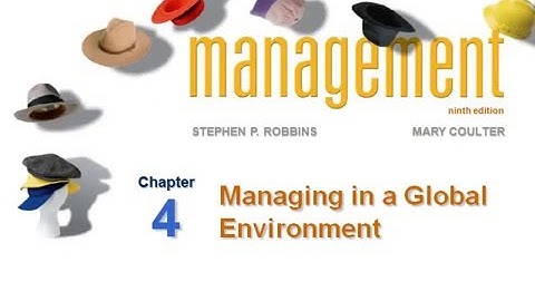 Managing in a Global Environment