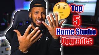 5  Home Studio UPGRADES You Need!