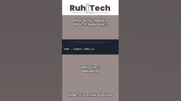 Node JS Debug a Node.js Application #nodejsinterviewquestions #nodejstutorial #nodejs #job #