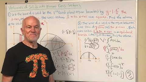 #39 Calculus: Volumes of Solids with known Cross-Sections
