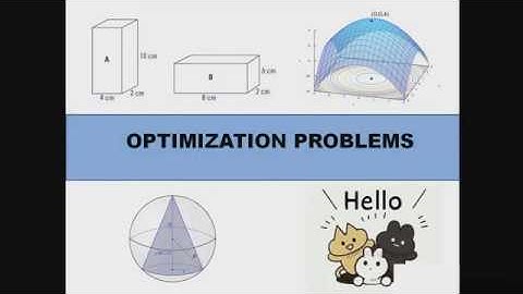 E-learning Calculus For Technology (Chapter 3.3 Optimization Problems)