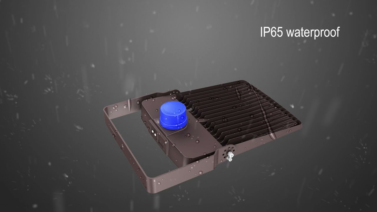 LED Flood Light – FL4 – 300W – 43500LM – Flood Mount – DLC 