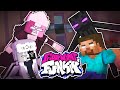 Monster School : FRIDAY NIGHT FUNKIN but Mobs vs Sarvente & Ruv - Minecraft Animation
