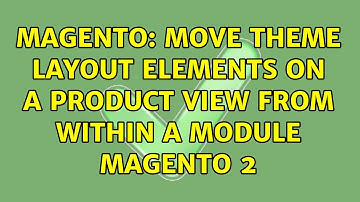 Magento: Move theme layout elements on a product view from within a Module Magento 2