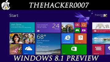 Windows 8.1 Preview - Installation and First Look